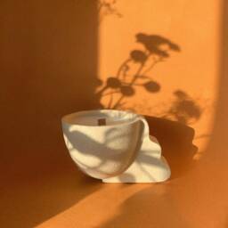 Naso Series - Flur Coconut Soy Scented Candle Sandstone Neutral Tones Boho Decor Gifts Ideas - thumbnail 2