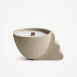 Naso Series - Flur Coconut Soy Scented Candle Sandstone Neutral Tones Boho Decor Gifts Ideas - thumbnail 4