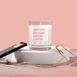 Read Another Chapter Candle For Book Lovers. Reading Her. Book Lover Gift. Candles - thumbnail 3