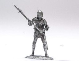 Tin 54mm English Cuirassier Xv Century 132 Metal - thumbnail 1