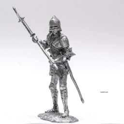 Tin 54mm English Cuirassier Xv Century 132 Metal - thumbnail 2