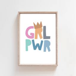 Set Of 3, Though She But Little Is Fierce, Girls Nursery Prints, Wall Art, Toddler Bedroom, Personalised Bedroom - thumbnail 2