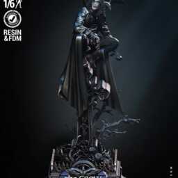 Ashes & Six Strings - Musician Murderer Revenge Action Thriller The Crow Resin Figure 16K - thumbnail 2