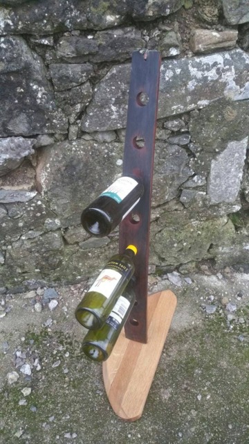 Whisky Barrel Wine Stand - image 1
