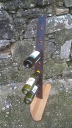 Whisky Barrel Wine Stand
