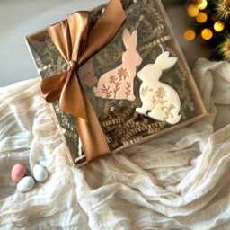 Easter Bunny Candle Set, Natura Colour Candles, Egg Shaped Candles, Happy Candle Gift For Her, Easter Table Decor, Rabbit Candles - thumbnail 3