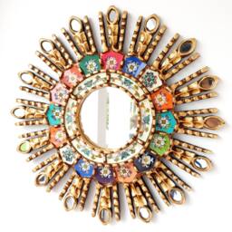 "Peruvian Mirrors ""Rainbow Eye 40cm" - thumbnail 1
