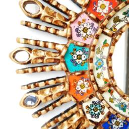 "Peruvian Mirrors ""Rainbow Eye 40cm" - thumbnail 2