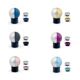 Shabbat Travel Candle Holders, Half Sphere Candlestick Unique Candlesticks, Modern Judaica, Israeli Gift, Judaica - thumbnail 2