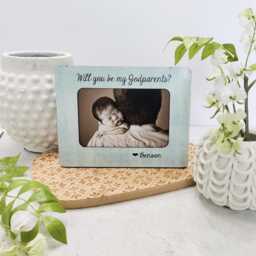 Daddy's Little Girl Frame Christmas Gift Idea For Dad Personalized 4x6 Picture Custom Daddy First Birthday Him - thumbnail 4