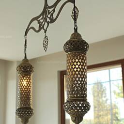 Chandelier Lamp, Light, Morocco Light, Morocco Lighting, Turkish Light, Morocco Lamp, Morocco Pendant, Morocco Lantern, Turkey Lamp - thumbnail 3