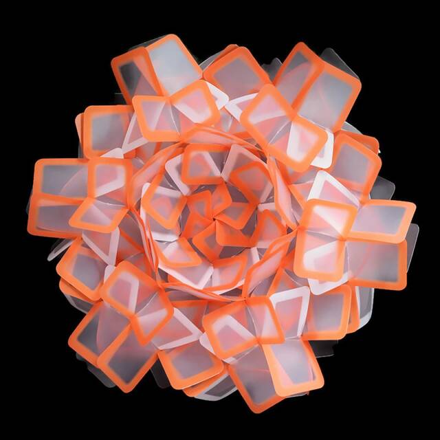 Flower Ceiling Lamp Modern Pp Resin Light - 110-240V - image 1