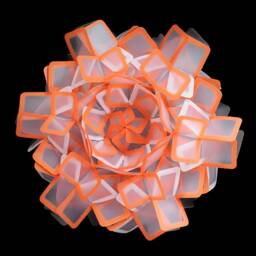 Flower Ceiling Lamp Modern Pp Resin Light - 110-240V