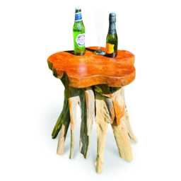 Driftwood Mini Drinks Table 45cm High - thumbnail 2