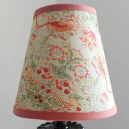William Morris Mini Strawberry Thief Candle Clip Lampshade - thumbnail 3