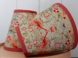 William Morris Mini Strawberry Thief Candle Clip Lampshade - thumbnail 1