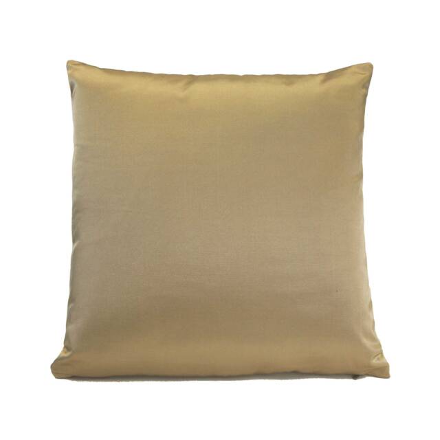 Tan/Beige Decorative Throw Pillow Covers, Cushion Pillowcase, Accent Boho Pillow, Satin Blend Toss Curated Boutique Pillows - image 1