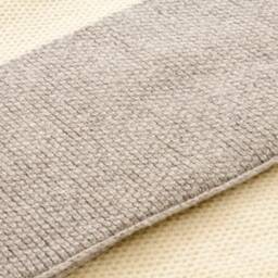 100 % Merino Wool Blanket, Knitted White Grey Pillow Cover, Bed Warm Throw, Geometric - thumbnail 4