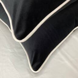 Monochrome Black & White Luxury Cushion Cover Set - Instagram Best Seller Personalised - thumbnail 4