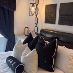 Monochrome Black & White Luxury Cushion Cover Set - Instagram Best Seller Personalised - thumbnail 2