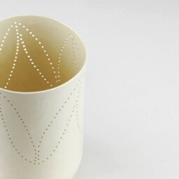 White Tube Vase. Handmade Ceramic Modern Contemporary Porcelain Wedding Container Design By Conceptstudio - thumbnail 2