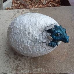 Blue Dragon Egg Hatchling - thumbnail 2