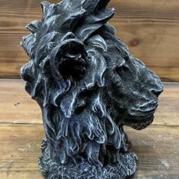 stone Garden Detailed Lion Head Highlighted Gift Ornament - thumbnail 3
