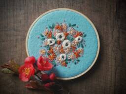 Embroidery Hoop Art ?? Wall Home Decor Hand Embroidered Loftfullofgoodies Housewarming Gift