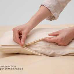 Pillowcase/All-Natural, Non-Toxic, Untreated Fabric Any Size On Request - thumbnail 2