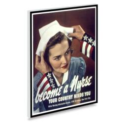 "Reprint Of A Ww2 Us Nursing Recruiting Poster - ""Become Nurse" - thumbnail 2