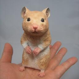 Goldenhamster Figurine Custom Coloring Available - thumbnail 4