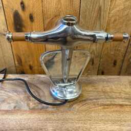 Polished Chrome Vespo Style Scooter Table Lamp Special Limited Edition - thumbnail 3