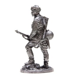 Tin Figure 54mm Sniper Vasily Zaicev 1942 Ussr Ww Ii 132 Scale - thumbnail 3
