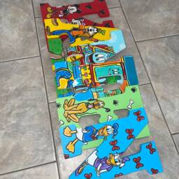 Hand Painted Minnie Mouse/ Mickey Mouse Letters - Per Letter - thumbnail 2