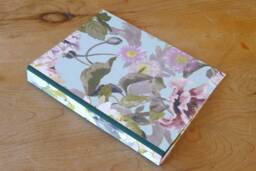 Delft Fleur Floral A4 Ring Binder Handmade Home Office Storage