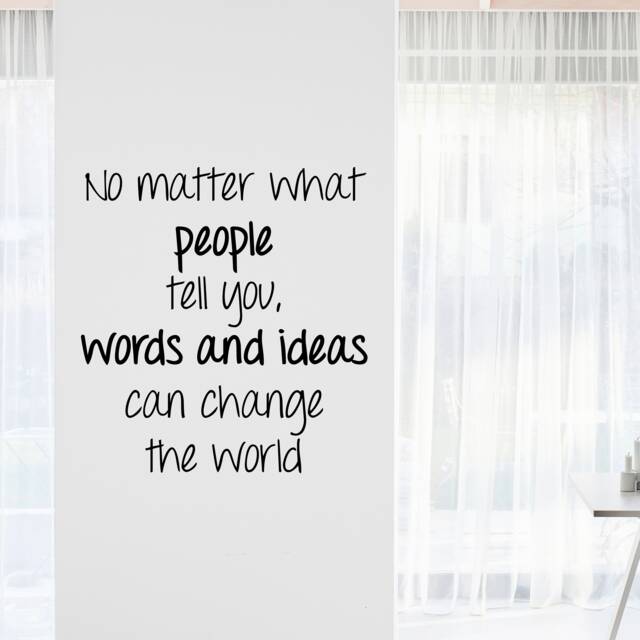 Robin Williams No Matter Inspirational Motivational Wall Decal Quote Art Inspired Focus Positive Home Room Decor Encouragement 18x17 In - image 1