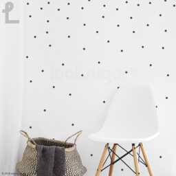 Mini Polka Dot Wall Decals - Removable Nursery Stickers Pattern For Baby Room Small Ap0019Nf - thumbnail 2