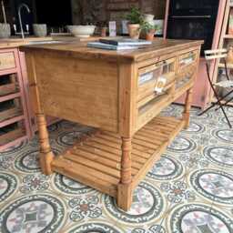 Bespoke Spindle Dairy Table Kitchen Island - thumbnail 2
