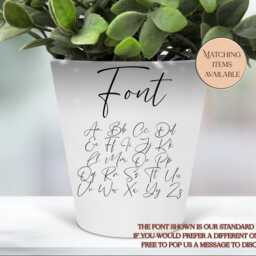 Sketched Bearded Collie Printed Plant Pot - Dog Pen/Makeup Brushes Holder Perfect Gift For Lovers & Enthusiasts - thumbnail 4
