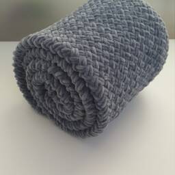 Expecting Baby Gift Receiving Blanket White Baptism Godson Goddaughter Wrap Soft Warm Pregnancy Hand Knit For Mom Be - thumbnail 2