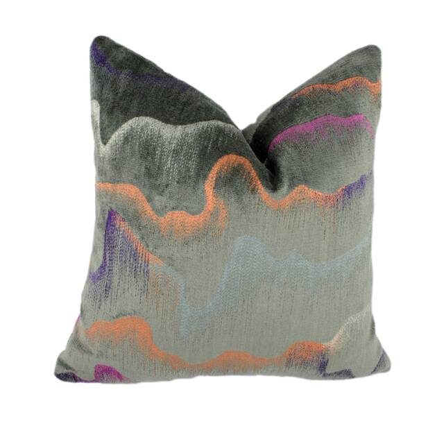 Zinc - Barriere Jewel Unique Modern Designer Embroidered Velvet Cushion Cover Handmade Throw Pillow Luxury Home Decor - image 1