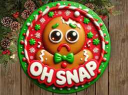 Sweet Greetings Wreath Sign, Sweet Greetings Candy House Wreath, Xmas Cane Sign - thumbnail 1