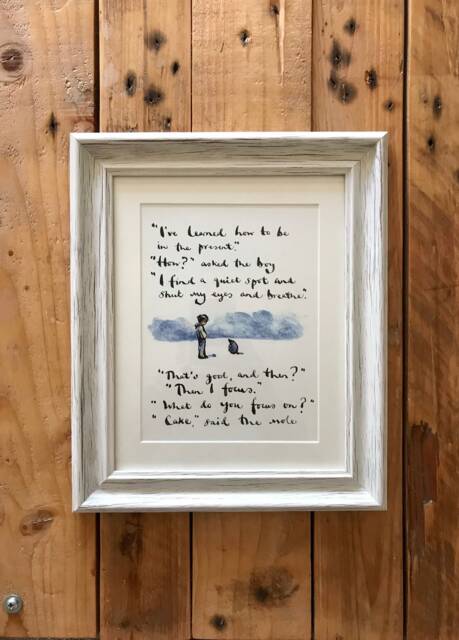 Framed Print From The Boy Mole Fox & Horse By Charlie Mackesy - image 1