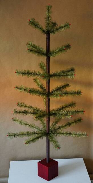 Authentic Handmade German Goose Feather Christmas Tree - 100 cm - image 1