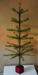 Authentic Handmade German Goose Feather Christmas Tree - 100 cm