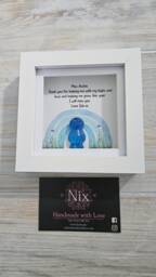 Diabetes Frame, Helping Me Grow, Childrens Thank You Gift, Teacher T1 Gift, Teacher Frame, Type 1 Gift - thumbnail 1