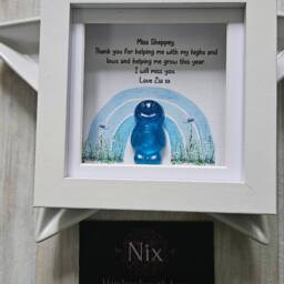 Diabetes Frame, Helping Me Grow, Childrens Thank You Gift, Teacher T1 Gift, Teacher Frame, Type 1 Gift - thumbnail 3