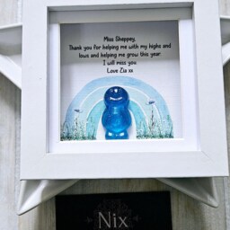 Diabetes Frame, Helping Me Grow, Childrens Thank You Gift, Teacher T1 Gift, Teacher Frame, Type 1 Gift - thumbnail 2