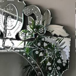 Venetian Mirror, Beveled French Style, Hand Craft, Art-091 - thumbnail 3