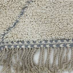 Yakiti - 5X8Ft Moroccan Rug, Beni Ourain Area Modern Wool Living Room Beniourain Handmade Soft Carpet, 167 cm X 258 - thumbnail 2